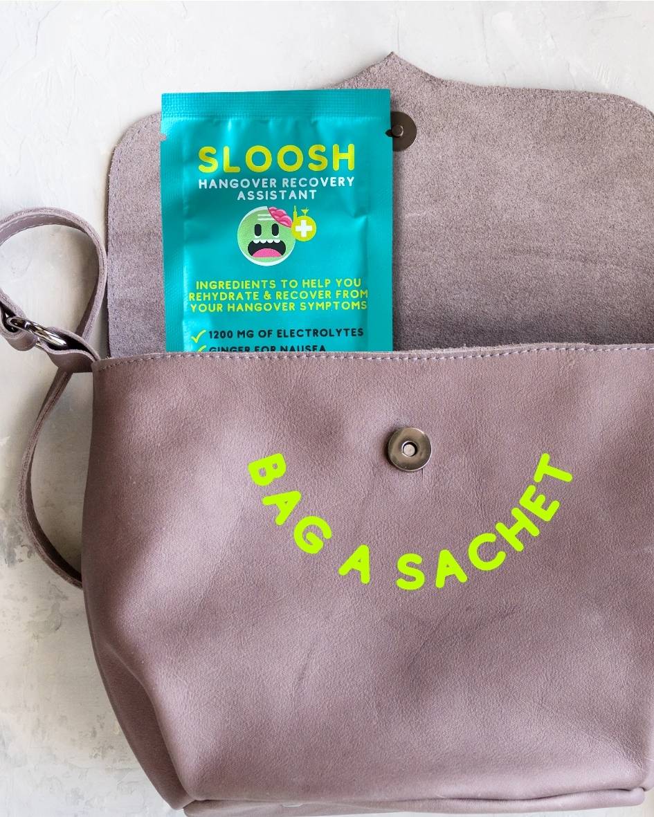 Sloosh Deal - 3 +1 Single Sachets - Hangover Recovery Assistant